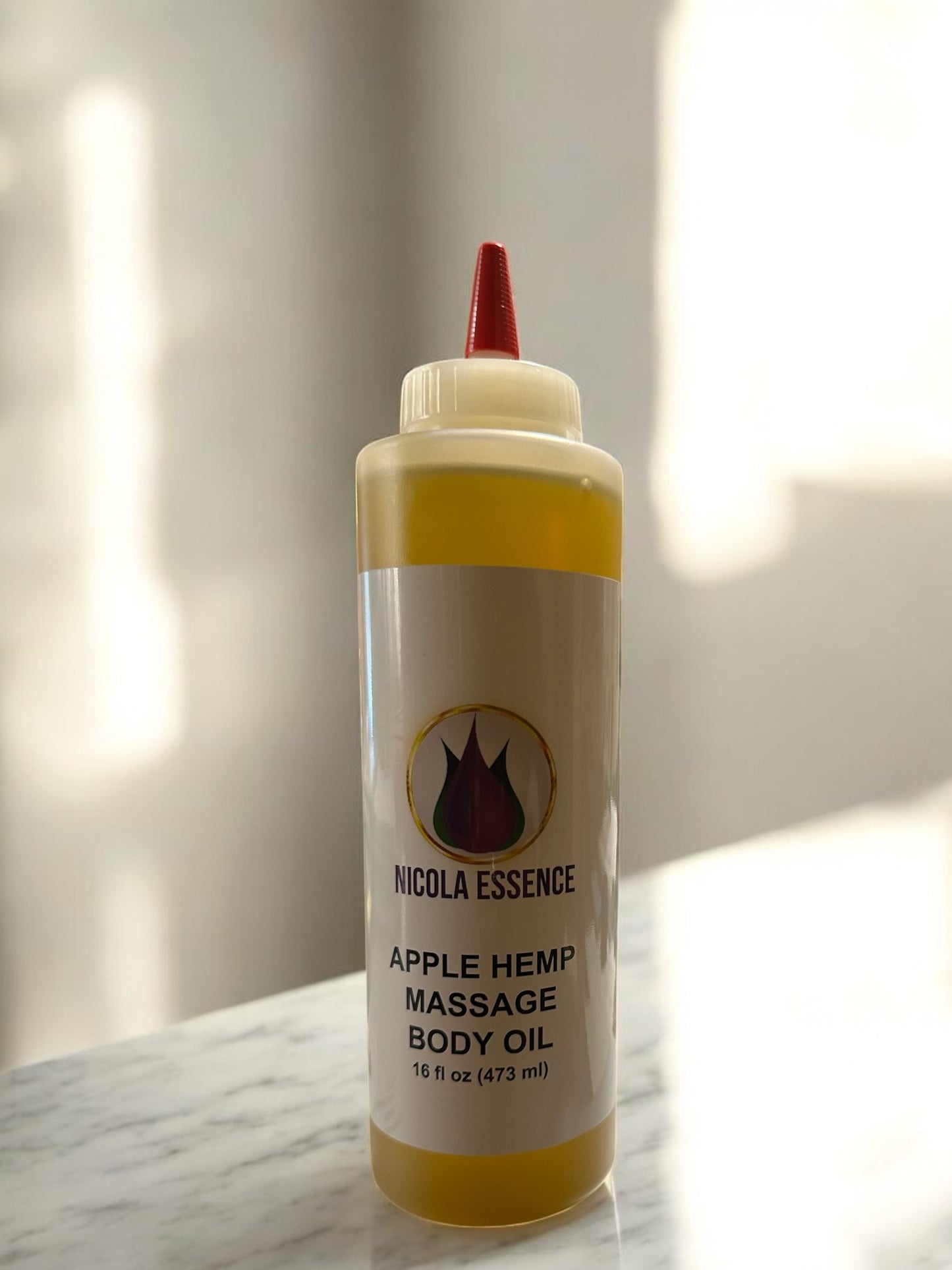 NEW-Apple Hemp Oil Available in 4 and 16 oz