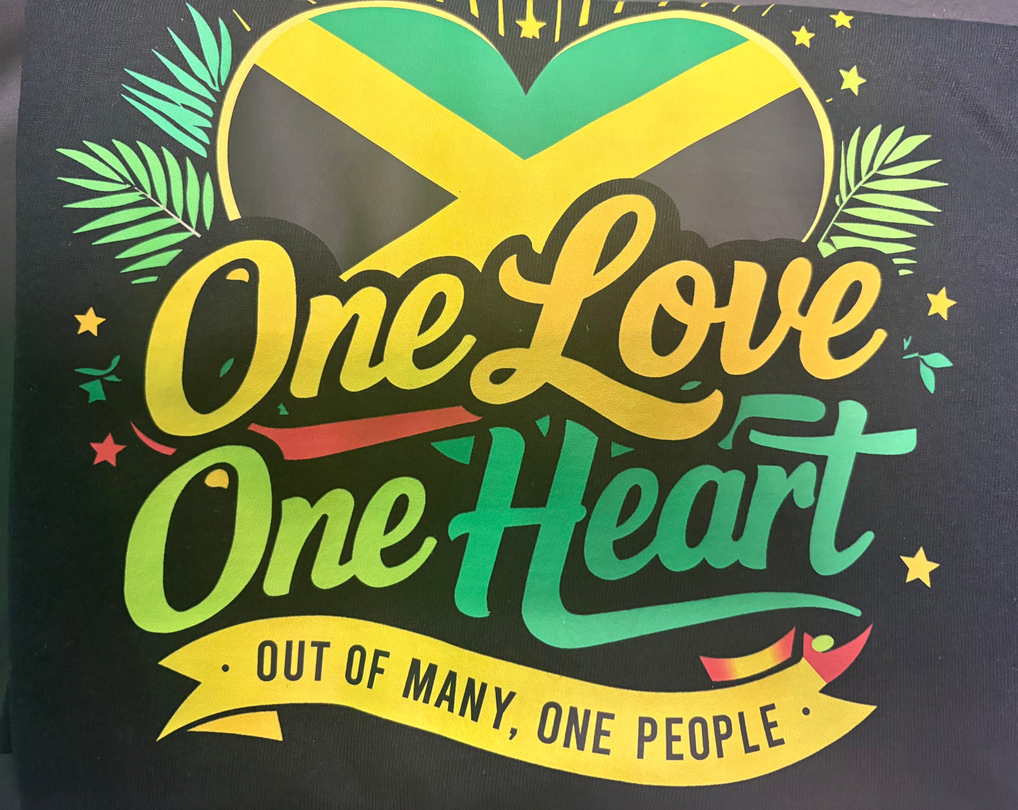 One Love, One Heart Shirt W/O Flower