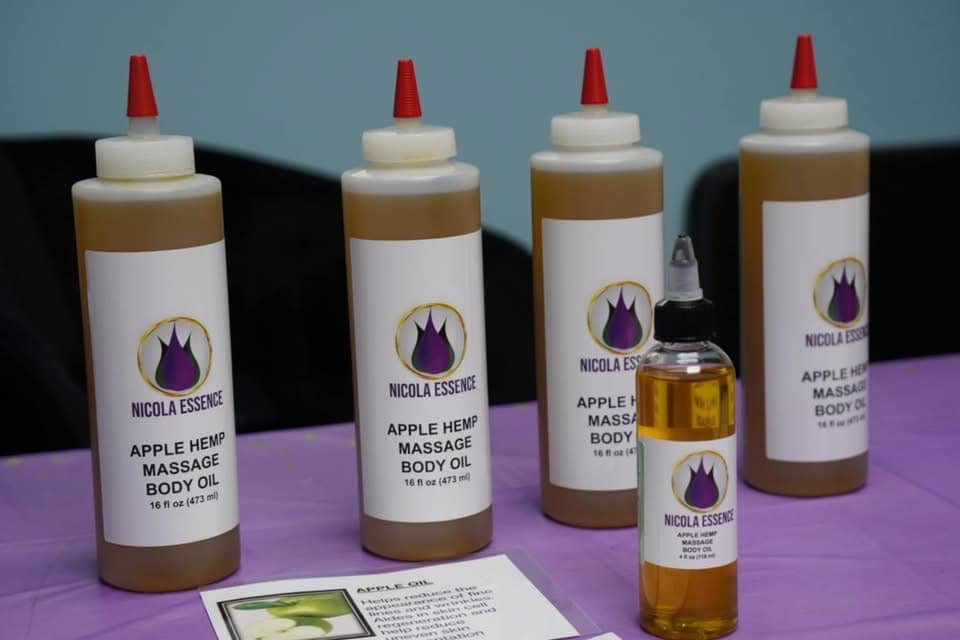 NEW-Apple Hemp Oil Available in 4 and 16 oz