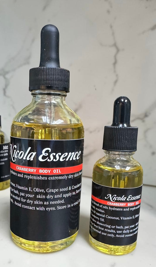 Cranberry Body Oil