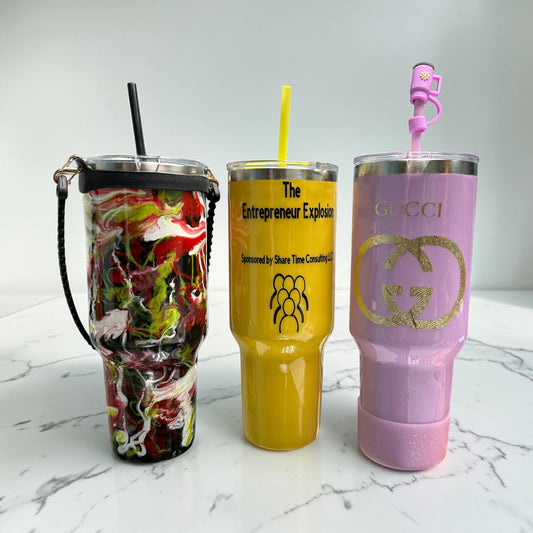 Custom Tumbler by Lady Lynn's Designs (40 oz)