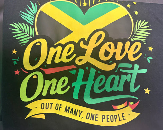 One Love, One Heart Shirt W/O Flower