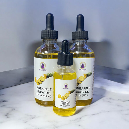 NEW-Pineapple Body Oil Available in 1 and 4 oz