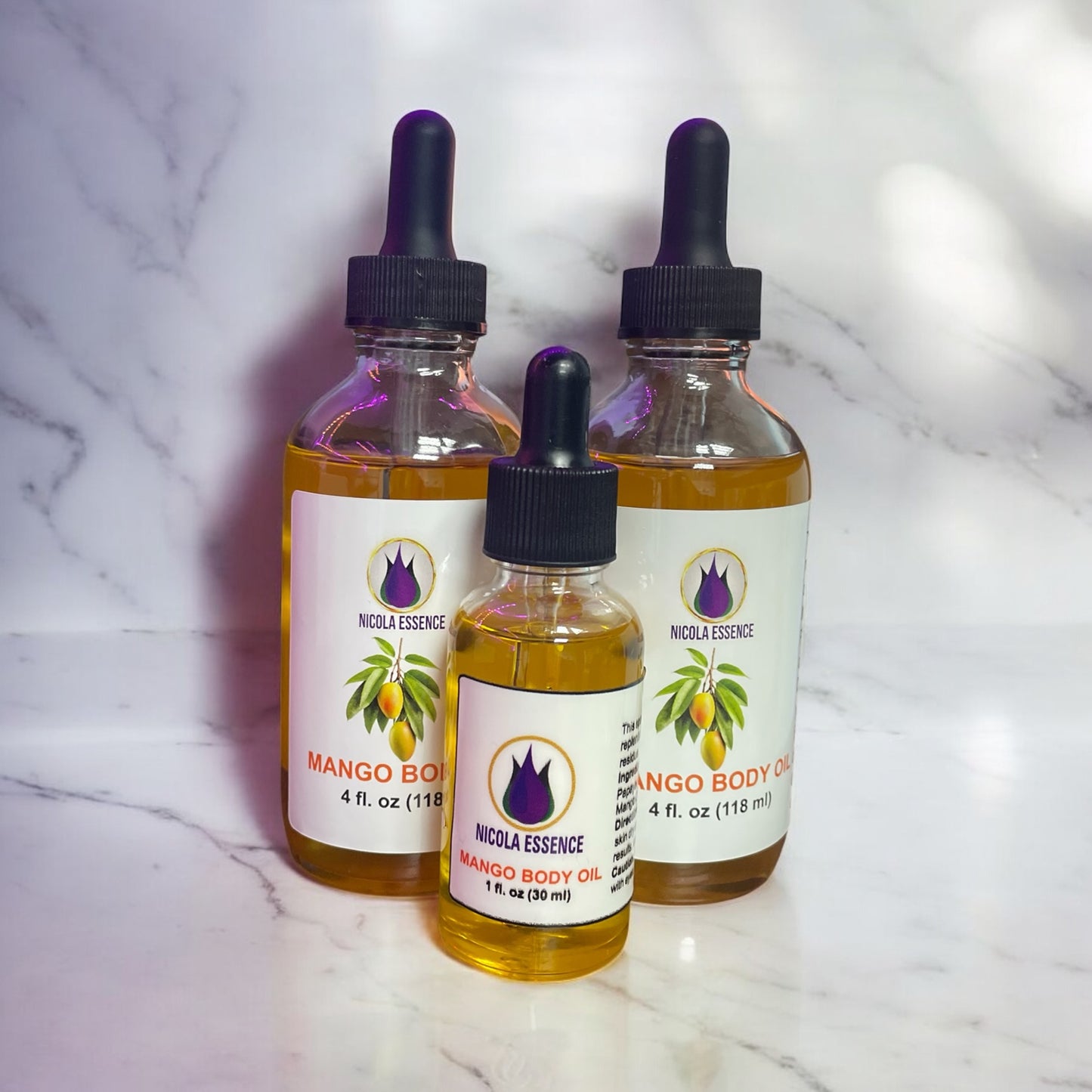 Mango Body Oil Available in 1 and 4oz